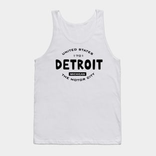 Detroit Drive Heritage - The Motor City Tank Top